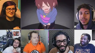 The Choice - UNDERTALE All Bosses Animation [REACTION MASH-UP]#1711