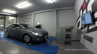 Peugeot 508 2.0 hdi 163cv Reprogrammation Moteur @ 189cv Digiservices Paris 77 Dyno