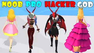 NOOB vs PRO vs HACKER vs GOD - Prom Run