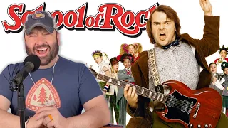 School of Rock had me ROLLING!! | First Time Watching | MOVIE REACTION & Review