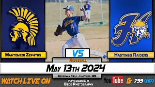 HCTV SPORTS: Hastings Baseball vs Mahtomedi Zephrys | 5.13.24