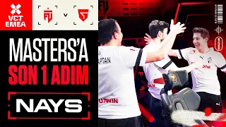 MASTERS'A SON 1 ADIM! | NAYS vs Giants Gaming | VCT 2023: EMEA