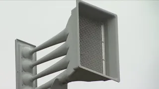 Tornado siren test