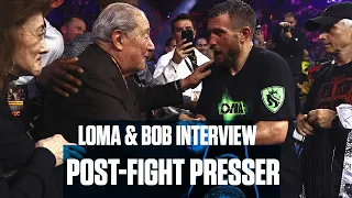 Bob Arum Praises Vasiliy Lomachenko In Post-Fight Presser