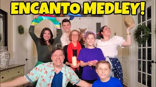 FAMILY SINGS ENCANTO MEDLEY!!!✨ (Cover by @SharpeFamilySingers)