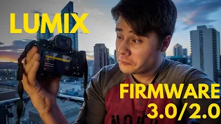 Lumix S5II 3.0 // S5IIX 2.0 - FIRMWARE OVERVIEW