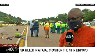 Crash on N1 in Limpopo claims six lives