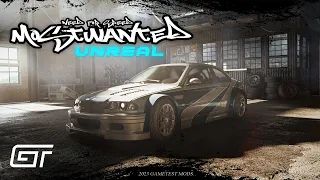 NFS MOST WANTED - UNREAL MOD 2023 Coming Soon! (4K)