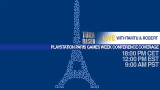 Turn Based Live: Playstation Press Conference at Paris Games Week