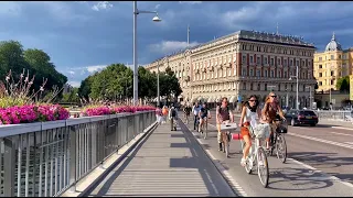 Sweden, Stockholm Walk: Old Town to Kungsträdgården, sunny afternoon walk.