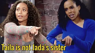 SHOCKER Taila is not Jada's sister, the big secret is revealed Days of our lives spoilers on peacock
