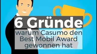 6 Gründe, warum die Casumo App den Best Mobil Award gewonnen hat #Casinotest