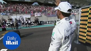 Lewis Hamilton gives his 2018 Pirelli Pole Position award to fans