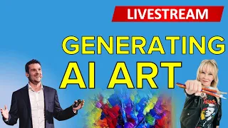 AI Art generation with Becky Robbins - LifeArchitect.ai LIVE (DALL-E 2)