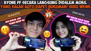 BYONE FREE FIRE SAMA NAYYA DIDALEM MOBIL! KITA JUMPSHOT DI DEPAN ORANGNYA🤣