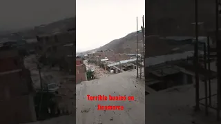 Esto pasó en el HUAICO de Jicamarca por culpa del ciclón #peru #huaico