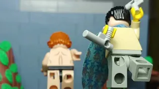 Levi Vs Female Titan Fight Scene Trailer (Lego Stop motion)