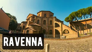 Ravenna, Italy 🇮🇹 - Virtual Walking Tour City - 4K/60FPS - ASMR