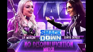 Liv Morgan vs Sonya Deville No Disqualification Match Smackdown 04/10/22 #wwe #smackdown #livmorgan