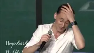 Tom Hiddleston and his Chris Evans Impression