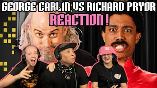 Epic Rap Battles of History - GEORGE CARLIN vs RICHARD PRYOR | Reaction!