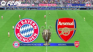 FC 24 | Bayern Munchen vs Arsenal - UEFA Champions League Quarter-Final - PS5™ Gameplay