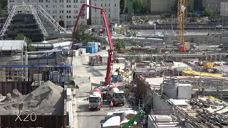 K5 Betonage in Höchstgeschwindigkeit | 5.9.2020 | #S21 #stuttgart21