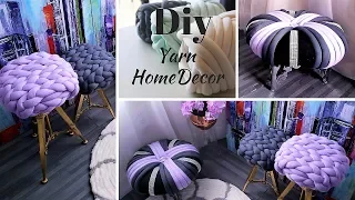 HOW TO MAKE UNIQUE HOME DECORS WITH YARN!!!| INEXPENSIVE ROOM DECORATING IDEAS 2019!
