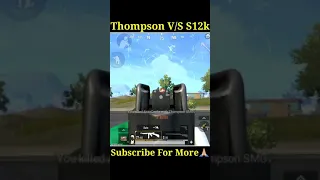 😱Pubg Mobile Lite Thompson V/S S12k WhatsApp Status😱#Shorts#ytshorts#trending