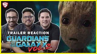 Guardians of the Galaxy Vol. 2 Teaser Trailer Reaction