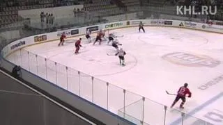 Avangard @ Metallurg Nk 09/15/2014 Highlights / Металлург Нк - Авангард 2:1 ОТ