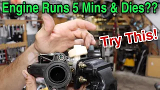 Engine Runs 5 Mins and Dies? Try This Amazing Trick!