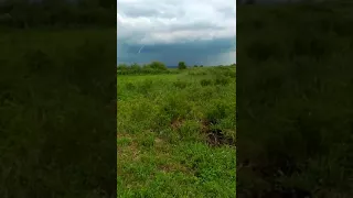 Смерч на юге красноярского края, село Каратузкое 9.07.2017. редчайшие кадры