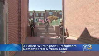 Memorial Service Honors Wilmington Firefighters Who Died In Line Of Duty 5 Years Ago