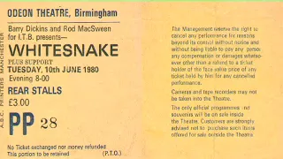 Whitesnake - 1980-06-10 Birmingham - Help Me Thro' The Day (soundcheck)