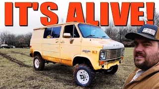 Big Block 4x4 Shorty Van LIVES! The BEAST