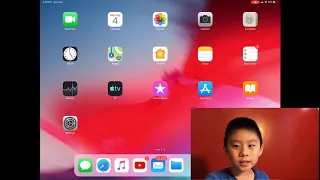 How to record screen and your face on ipad