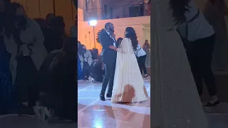 Nigerian Indian wedding in Houston, Texas.