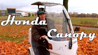 Обзор скутера Honda Canopy - непогода нипочём!