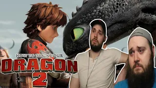 HOW TO TRAIN YOUR DRAGON 2 (2014) TWIN BROTHERS FIRST TIME WATCHING MOVIE REACTION!