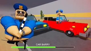 SECRET UPDATE! CAR BARRY'S PRISON RUN! #roblox #obby