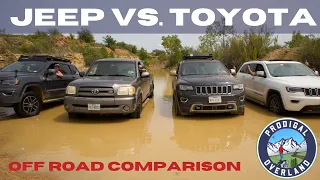 Jeep Grand Cherokee (WK2) Vs. Toyota Tundra | Off Road Comparison