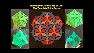 The Golden Circles Seed of Life: The Template IS the Forms - A Knew Way of Doing Sacred Geometry