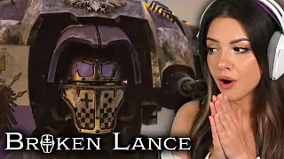 REACTING to Warhammer 40,000 Broken Lance Trailer