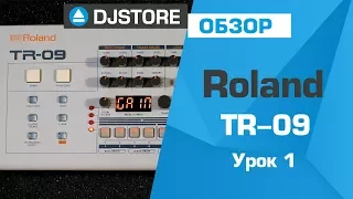 Roland TR-09: основы работы. Часть 1