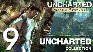 Uncharted: Drake's Fortune PS4 Remaster Walkthrough - The Drowned City - Part 9 [Hard No Commentary]
