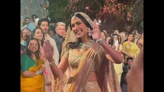 Radhika Merchant’s Emotional Entry at their Pre-Wedding Festivities With Anant Ambani HastakShara