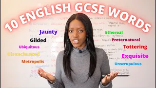 10 Ambitious Words That Will Make ANY Creative Writing Story Sound Genius! | English GCSE 2024 Exams