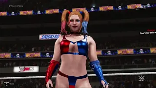 (REQUEST) SEXY HARLEY QUINN VS CLASSIC HARLEY QUINN ( iron man submission match )