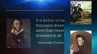 Aleksandr Pushkin hayoti    The life and work of the Russian writer and playwright Alexander Pushkin